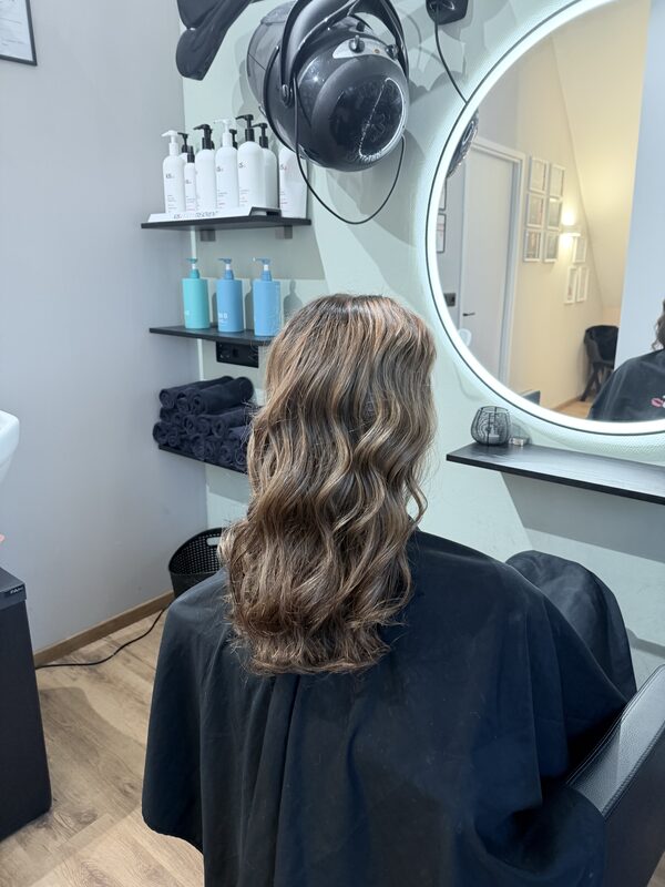 Natuurlijk blond met lichte lagen